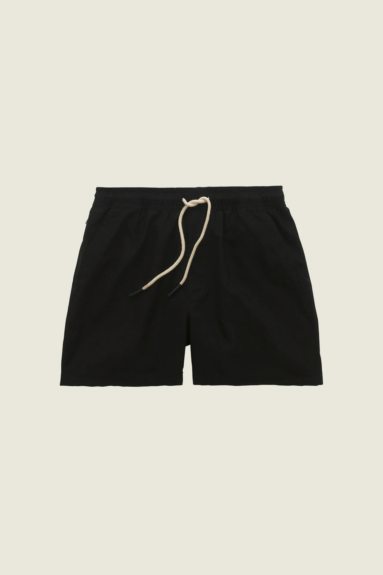 Men's distressed cotton shorts for a bohemian - inspired styleBlack Linen Shorts