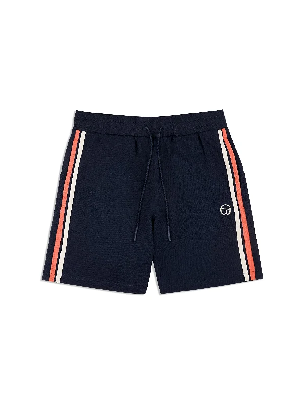 Damarindo Short Archivio- Gardenia/ Maritime Blue