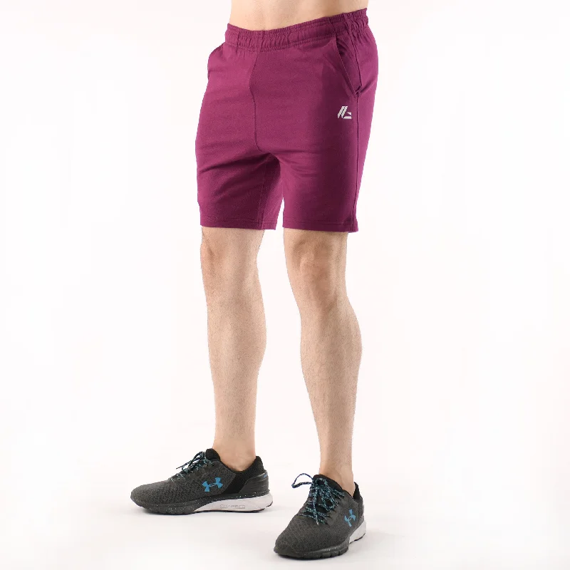 Men's elastic waistband lounge shorts for lazy weekends at homeEssential Cotton Shorts