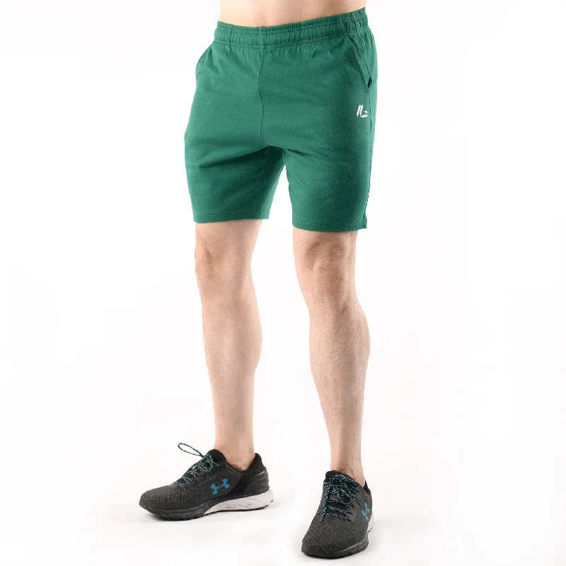 Men's breathable cotton athletic shorts for intense workoutsEssential Cotton Shorts