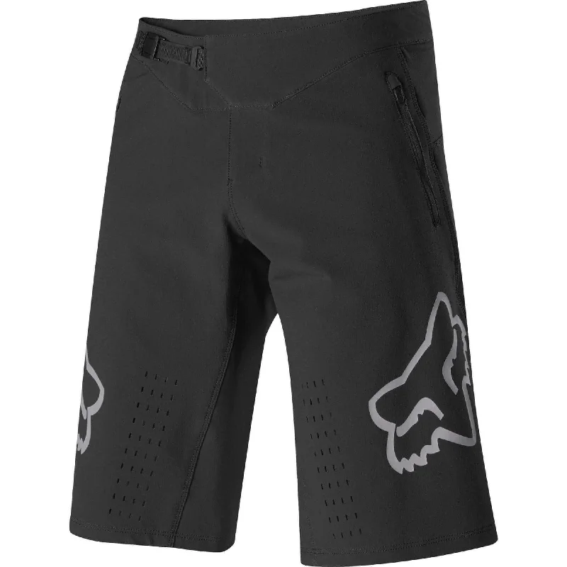 Men's floral print silk blend shorts for a unique night - out lookFox Defend Mens Cycling Shorts - Black