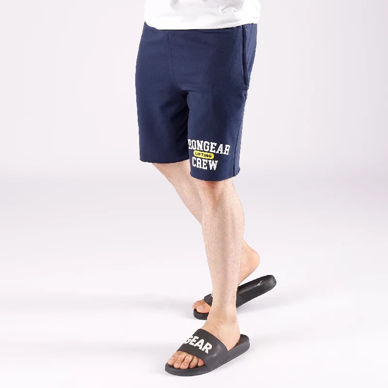 Men's pleated front twill shorts for a classic and sophisticated appearanceIG Lifting Crew Shorts