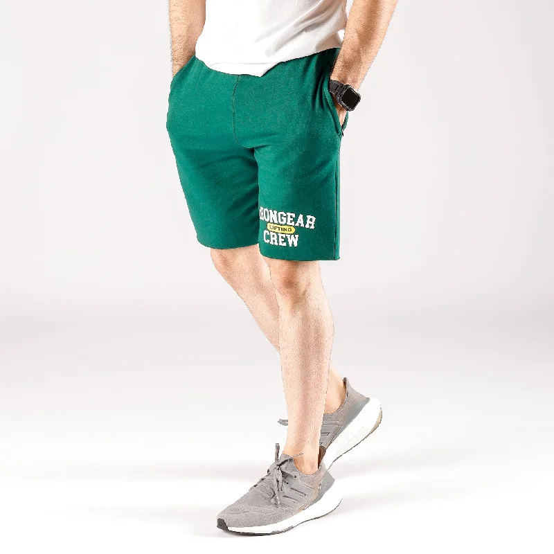 Men's flat - front chino shorts for semi - formal summer eventsIG Lifting Crew Shorts