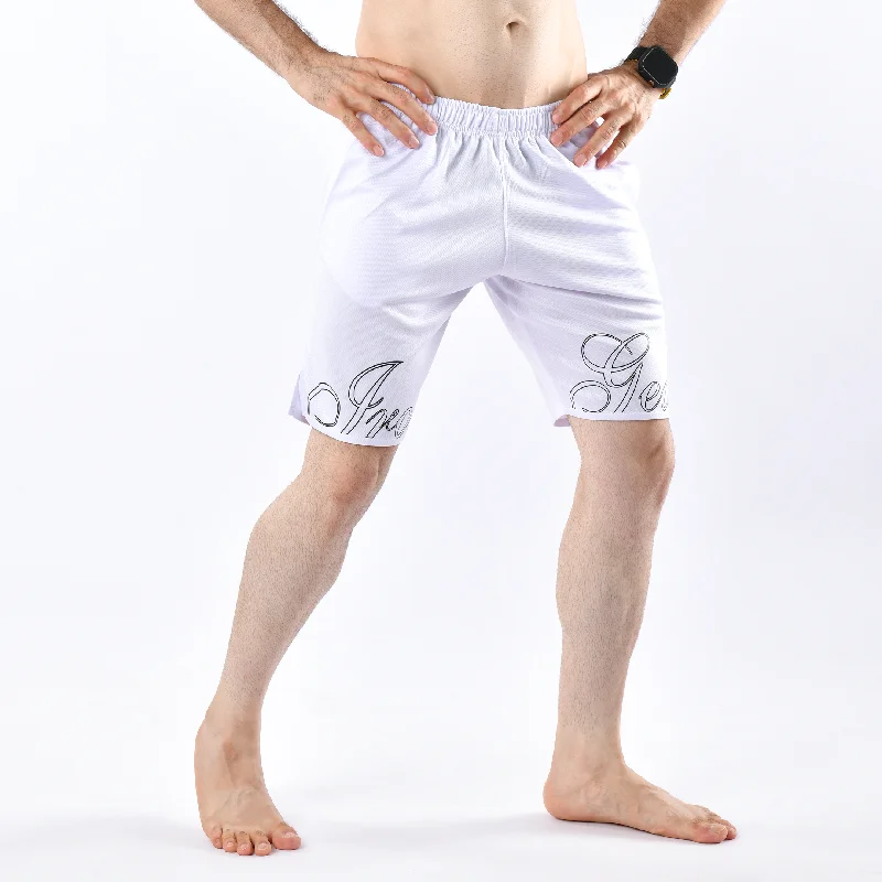 Men's breathable cotton athletic shorts for intense workoutsFlex Long Shorts