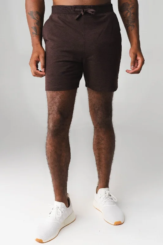 Vitality Men's Studio Short - Espresso Marl