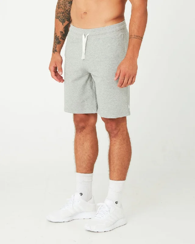 Men's ripped denim shorts for a trendy streetwear aestheticMuscle Republic | Victory Shorts - Grey Marle