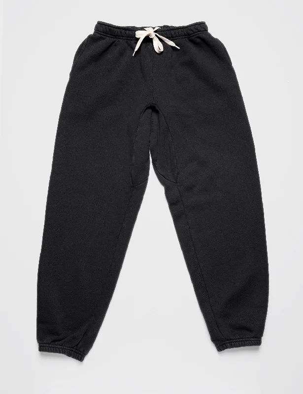 Men's lightweight linen casual beach pants for summer vacationsNew Sweatpants in Washed Black