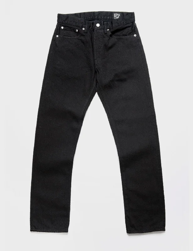 107 Ivy Fit Denim in Black - One Wash