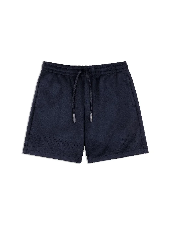 Perforata Short- Maritime Blue