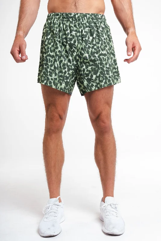 Vitality Prime® Sport Short 5" - Olive Feline