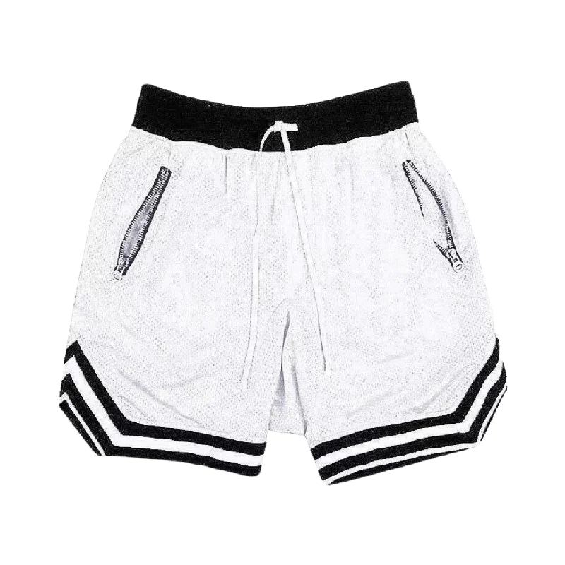 Men's pleated front twill shorts for a classic and sophisticated appearanceQuick-Drying Breathable Basketball Shorts