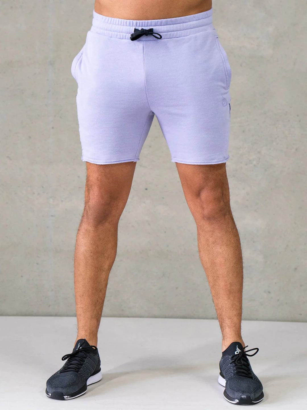 Men's flat - front chino shorts for semi - formal summer eventsRyderwear | 6" Force Track Shorts - Lavender