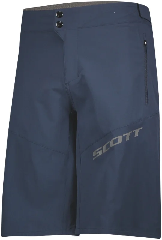 Men's side - stripe track shorts for a sporty running lookScott Endurance Loose Fit Padded Mens Cycling Shorts - Blue