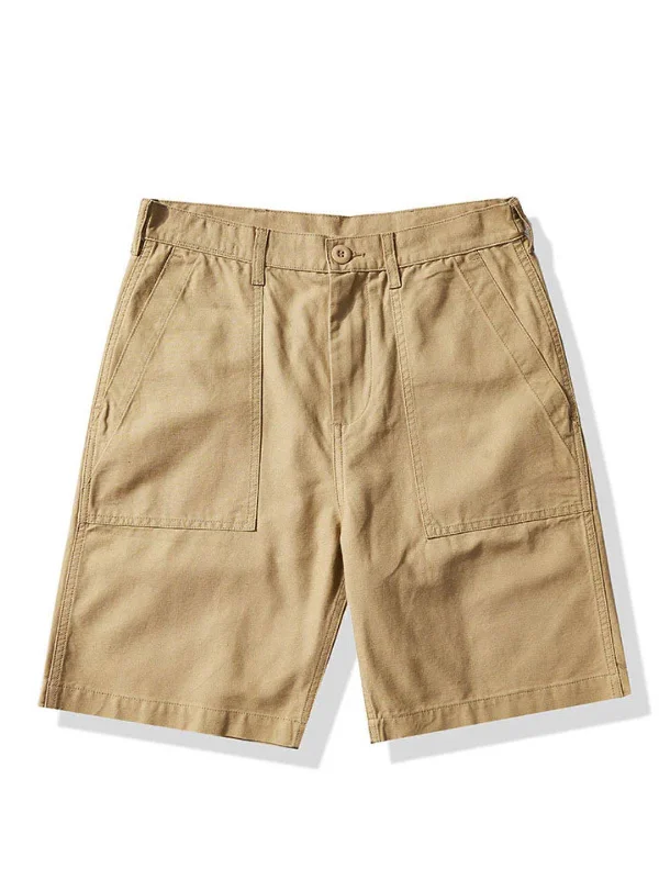 Men's high - waisted swim shorts with UPF protection for beach vacationsMen's Summer Military Casual Shorts