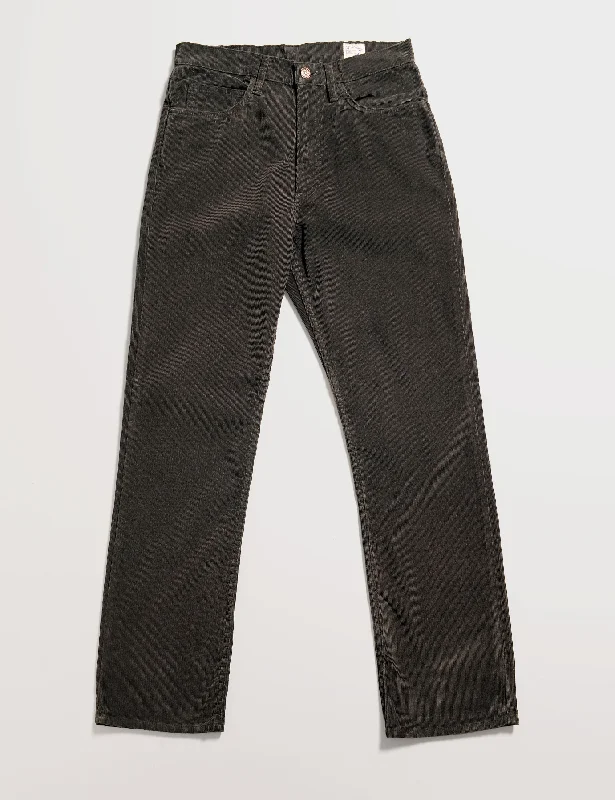 202 Shoe Cut Corduroy - Gray