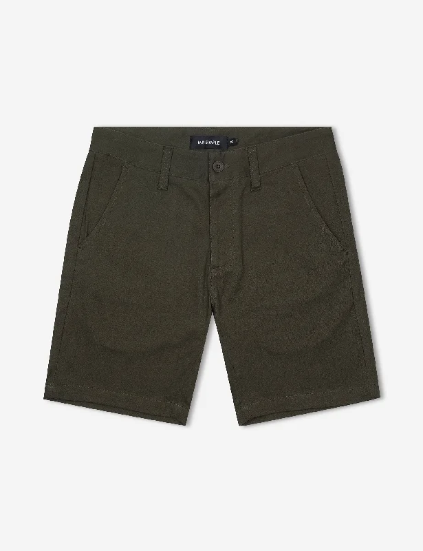 Taylor Chino Short - Dark Green