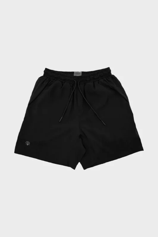 Men's button - fly denim work shorts for durability on the jobThenx Shorts - Black