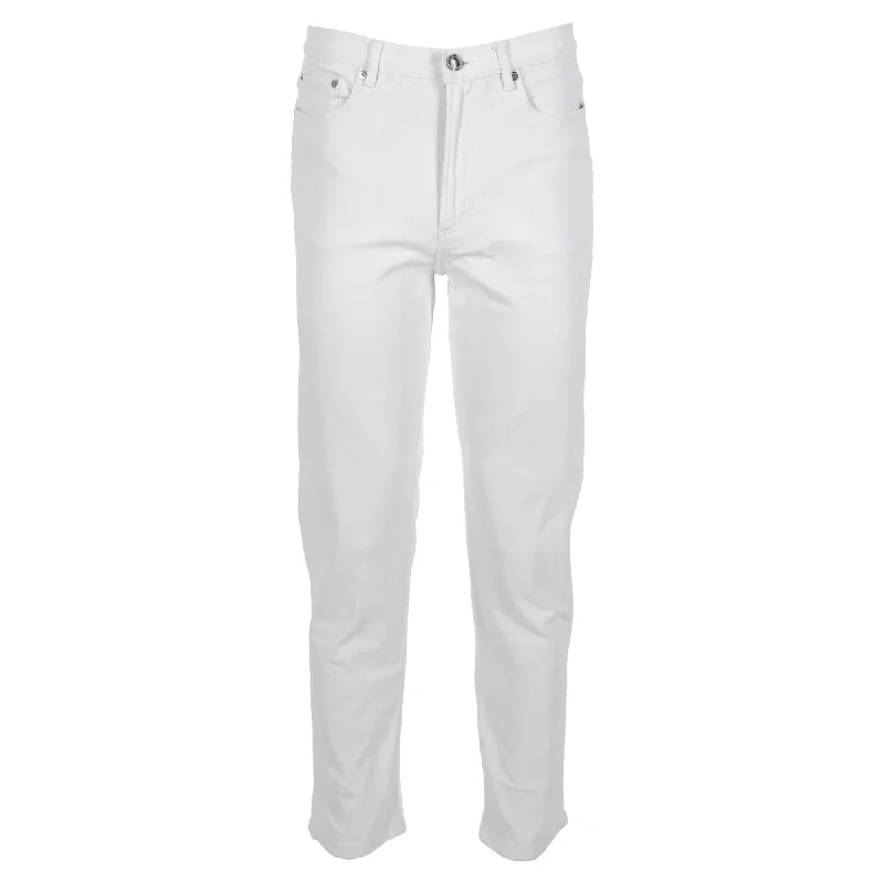 Men's Jeans with a Hidden Coin Pocket for Added ConvenienceA.P.C. Jean Martin Jeans in White Cotton