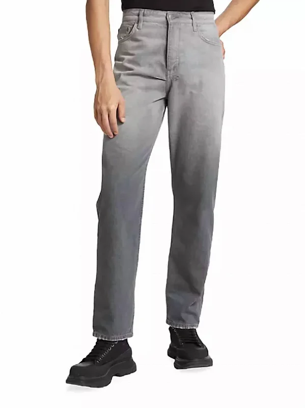 Plus Size Men's Bootcut Jeans with a Relaxed Waist for a Classic and Comfortable FitAnti K Rinsed Jeans In Grey