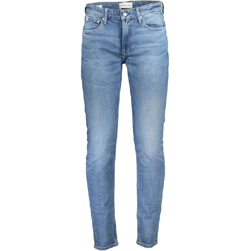 Men's Cargo Jeans with Multiple Pockets for a Practical and Outdoor - Friendly LookCalvin Klein  Cotton Jeans & Men's Pant