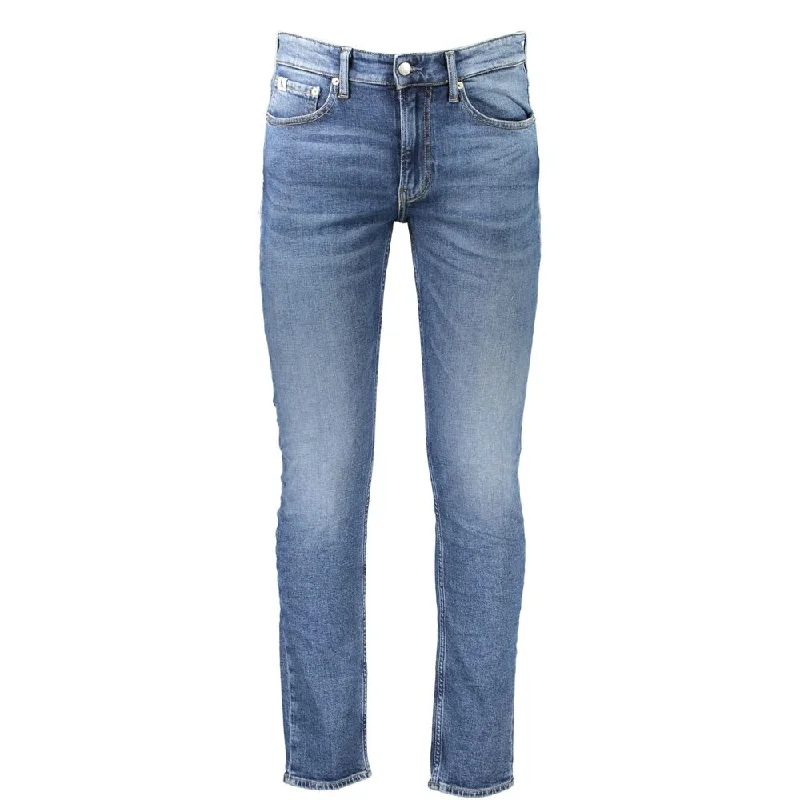 Men's Straight Leg Raw Denim Jeans for a Minimalist and Durable OptionCalvin Klein  Cotton Jeans & Men's Pant