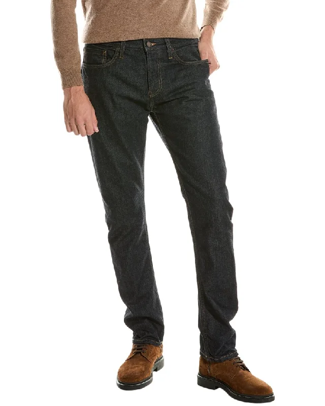 Men's Straight Leg Raw Denim Jeans for a Minimalist and Durable OptionCurrent/Elliott The Waylon Raw Resin Rinse 3D Jean