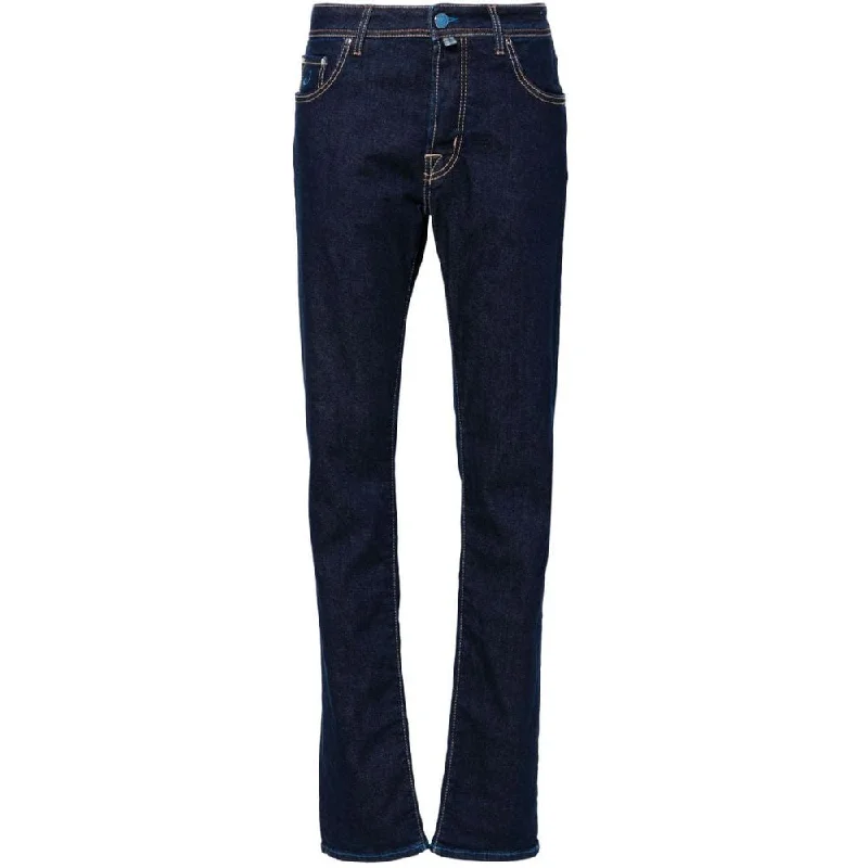 Men's Straight Leg Raw Denim Jeans for a Minimalist and Durable OptionJacob Cohen  Cotton Jeans & Men's Pant