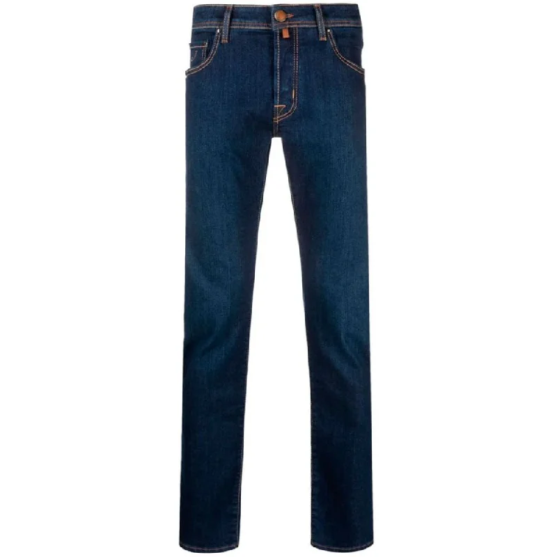 Plus Size Men's Relaxed Fit Jeans with a Faded Wash for a Vintage - Inspired LookJacob Cohen  Cotton Men Men's Jeans