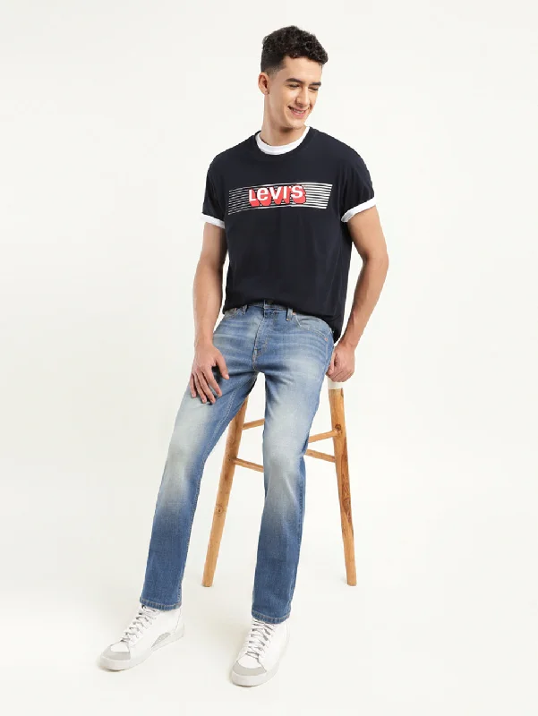 Men's Straight Leg Raw Denim Jeans for a Minimalist and Durable OptionMen's 511 Indigo Slim Fit Jeans