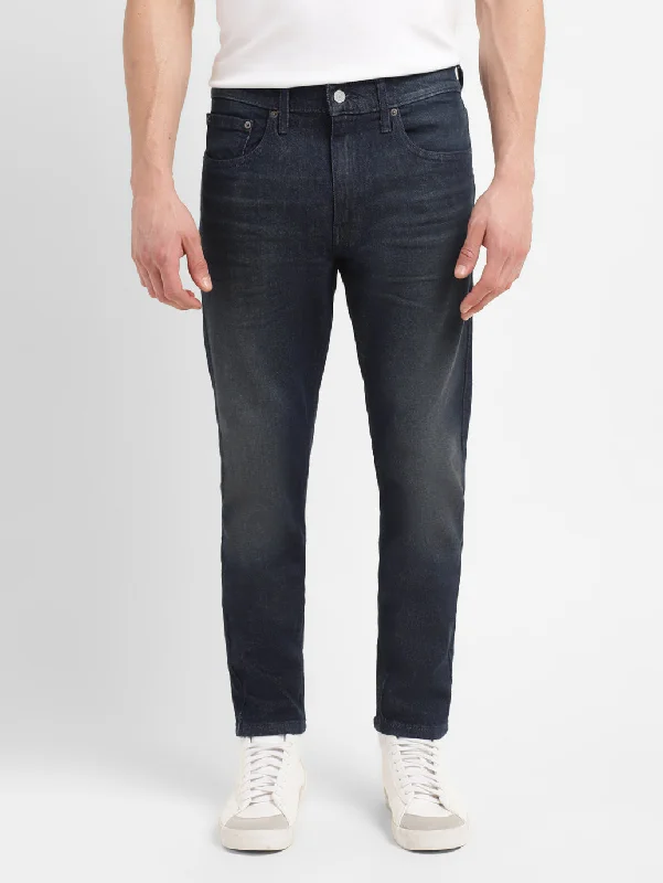 Men's High - Waisted Jeans in a Medium Wash for a Vintage - Style RevivalMen's 512 Dark Indigo Slim Tapered Fit Jeans