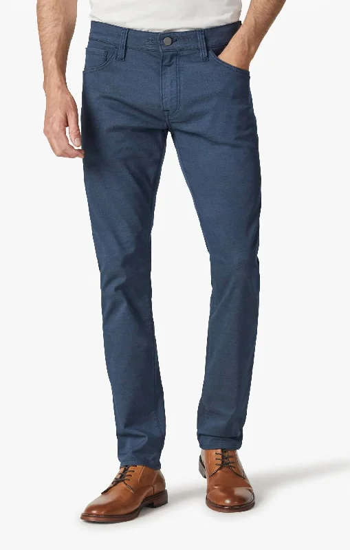 Men's Straight Leg Raw Denim Jeans for a Minimalist and Durable OptionMen's Courage Straight Leg Pants In Petrol Coolmax