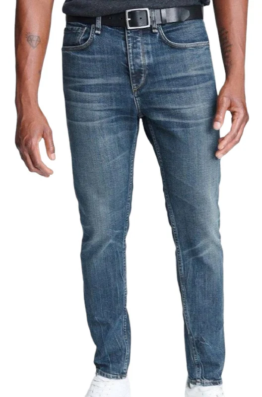 Men's Cargo Jeans with Multiple Pockets for a Practical and Outdoor - Friendly LookMen's Fit 2 Wash Jeans In Merest