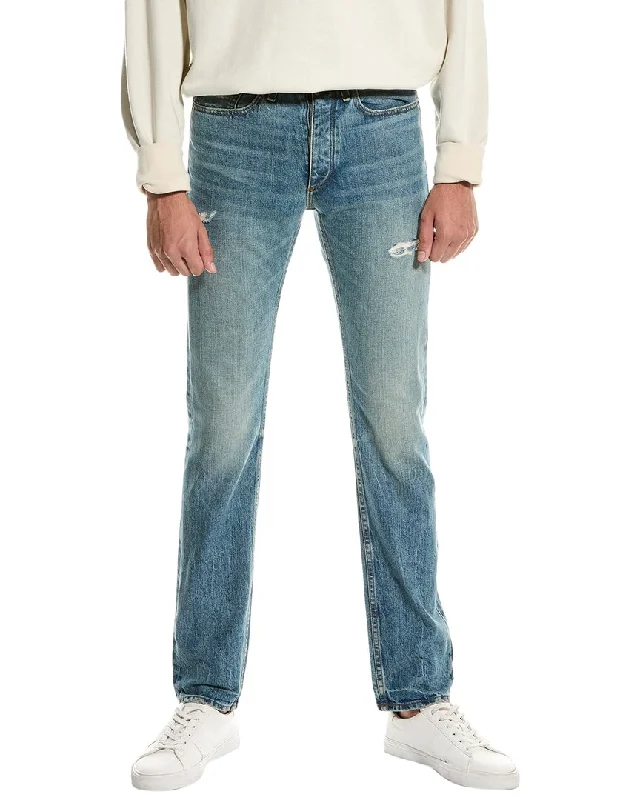 Plus Size Men's Relaxed Fit Jeans with a Tapered Leg for a Laid - Back Viberag & bone Fit 4 Archive Selvedge Greenwich Jean