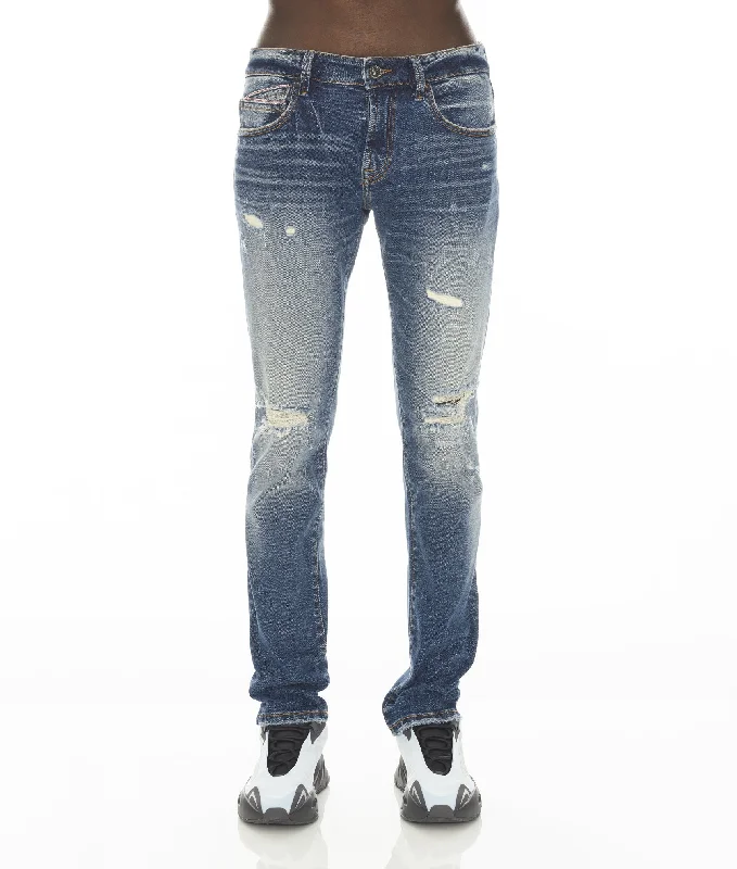 Plus Size Men's Straight Leg Jeans with Reinforced Knees for DurabilityRocker Slim In Stoke