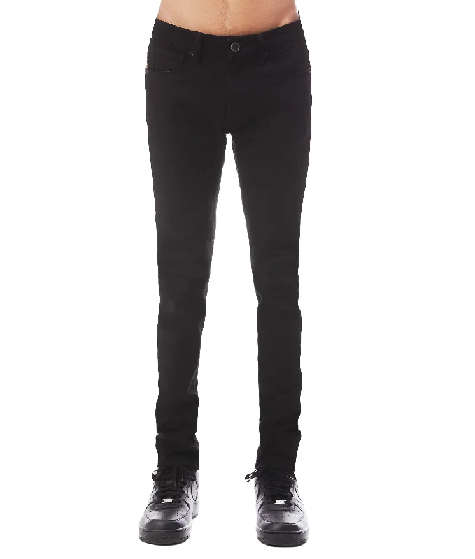 Men's Slim Fit Stretch Jeans in Dark Wash for a Modern and Comfortable LookStrat Super Skinny In Black