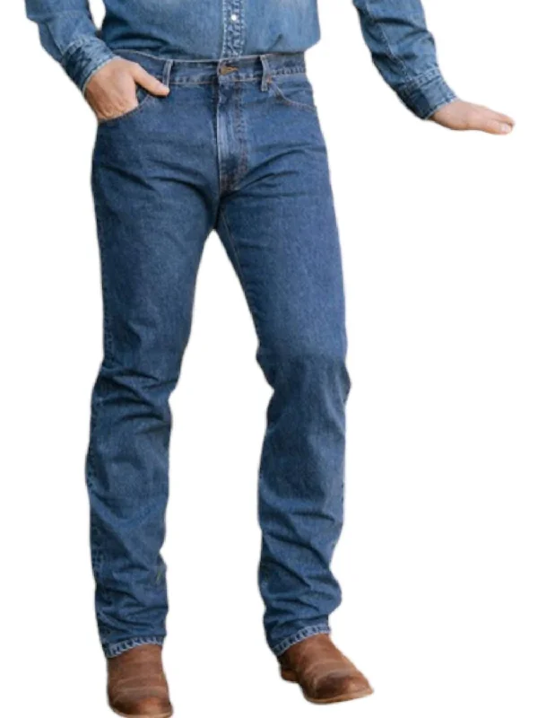 Men's Low - Rise Jeans in a Light Wash for a Casual and Youthful LookThe Bandera Jean In Big Bend Wash