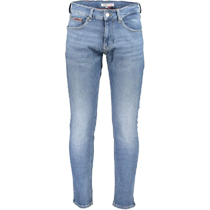 Plus Size Men's Relaxed Fit Jeans with a Tapered Leg for a Laid - Back VibeTommy Hilfiger  Cotton Jeans & Men's Pant