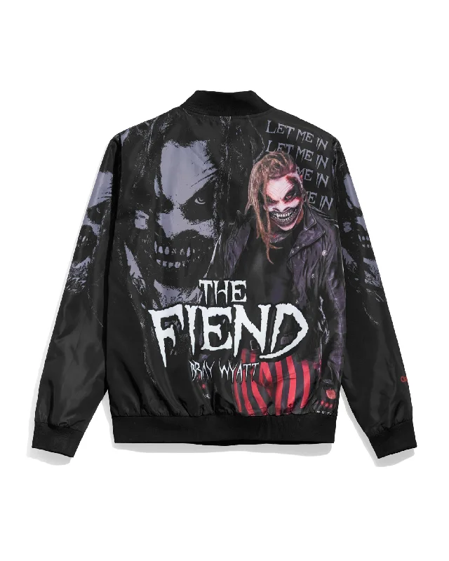 Lightweight men jackets made from recycled nylon for eco - friendly travelBray Wyatt Fanimation Jacket