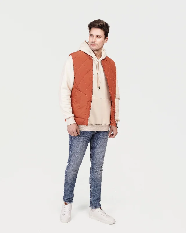 Men jackets with a zip - off sleeves to convert to a vestCaptioned Vest-25617