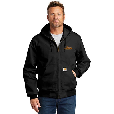 Down - filled men jackets in bright colors for winter fashionCarhartt Thermal-Lined Duck Active Jacket, Tall