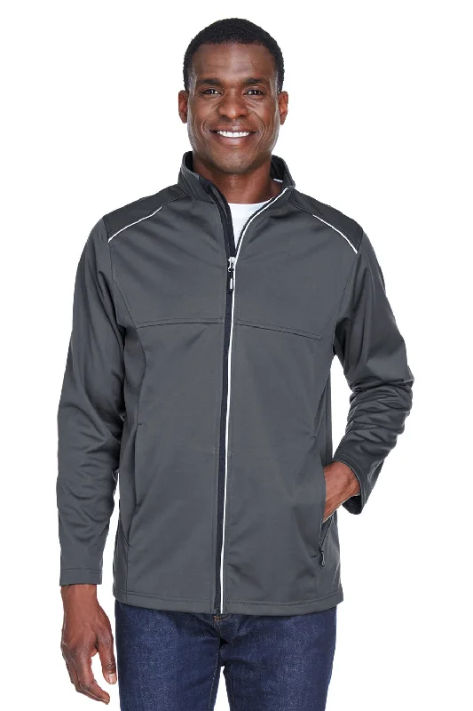 Performance - driven men jackets with breathable fabric for sportsCore 365 Mens Techno Lite Water Resistant Full Zip Jacket - Carbon Grey