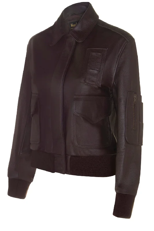 Men jackets with a hidden interior pocket for secure storageCustom Made - ALIENS Sigourney Weaver Leather Jacket (Ladies)