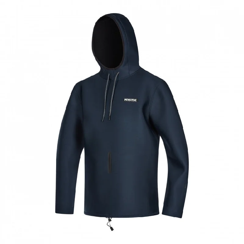 Men jackets with a built - in hood that can be stowed away when not in useMystic Star Sweat 2mm Jacket-Night Blue