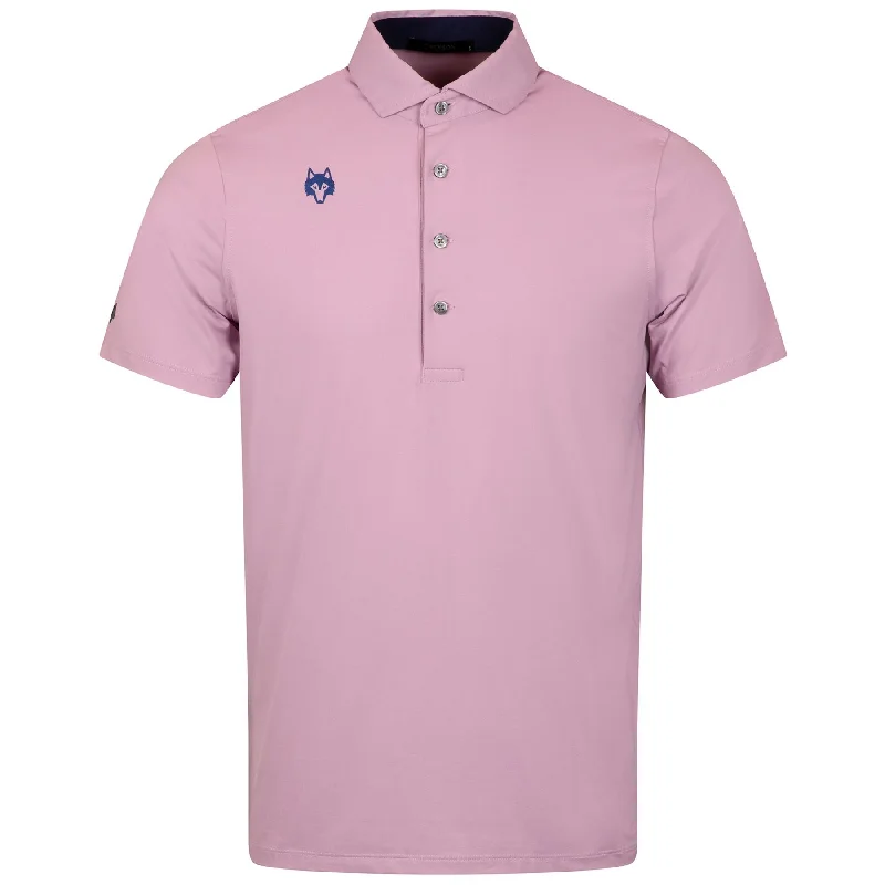 Men's vintage - inspired retro polo shirts with unique patternsCayuse Polo Willowherb - AW24