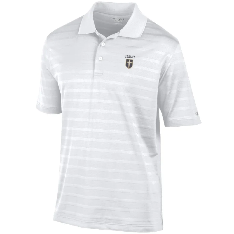 Men's high - collar polo shirts with a modern twistChampion Textured Solid Polo