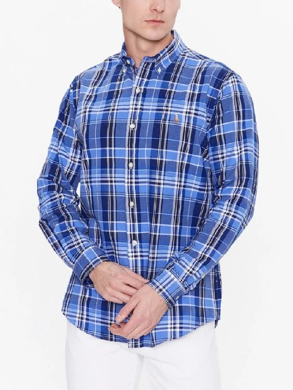 Polo Ralph Lauren - Oxford Shirt - Plaid - Blue Multi