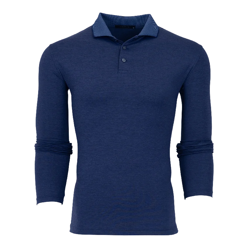 Men's reversible polo shirts with two different looksGuide Sport Long Sleeve Polo