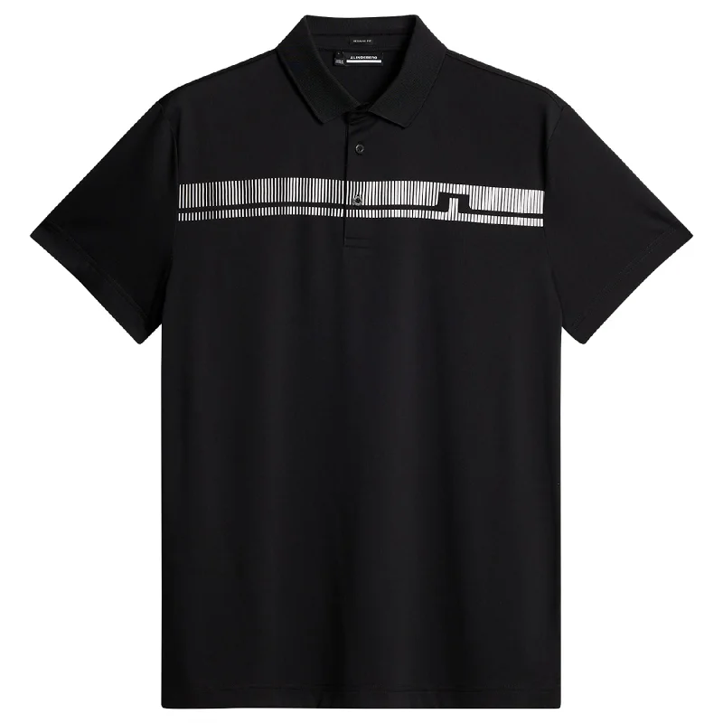 Men's antimicrobial polo shirts for odor - free daily wearKlas Regular Fit TX Jersey Polo Black - AW24