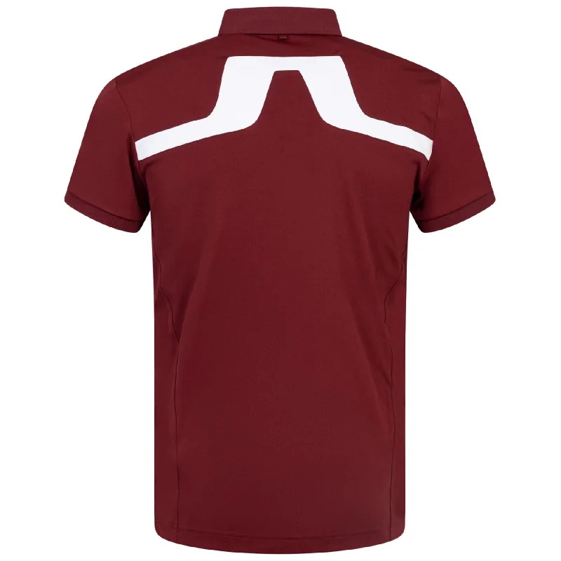 Men's UV - protected polo shirts for outdoor gardeningKV Regular Fit Polo Cabernet - AW24