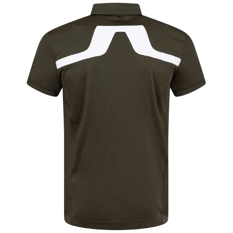 Men's budget - friendly basic polo shirts in multiple colorsKV Regular Fit Polo Forest Green Melange - AW24